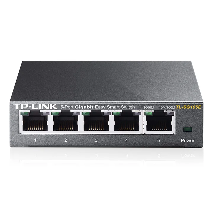 Switch de rețea TP-LINK TL-SG105E, 5x 10/100/1000 Mbps