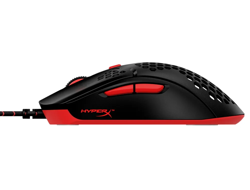 Gaming Mouse HyperX Pulsefire Haste, Negru/Rosu