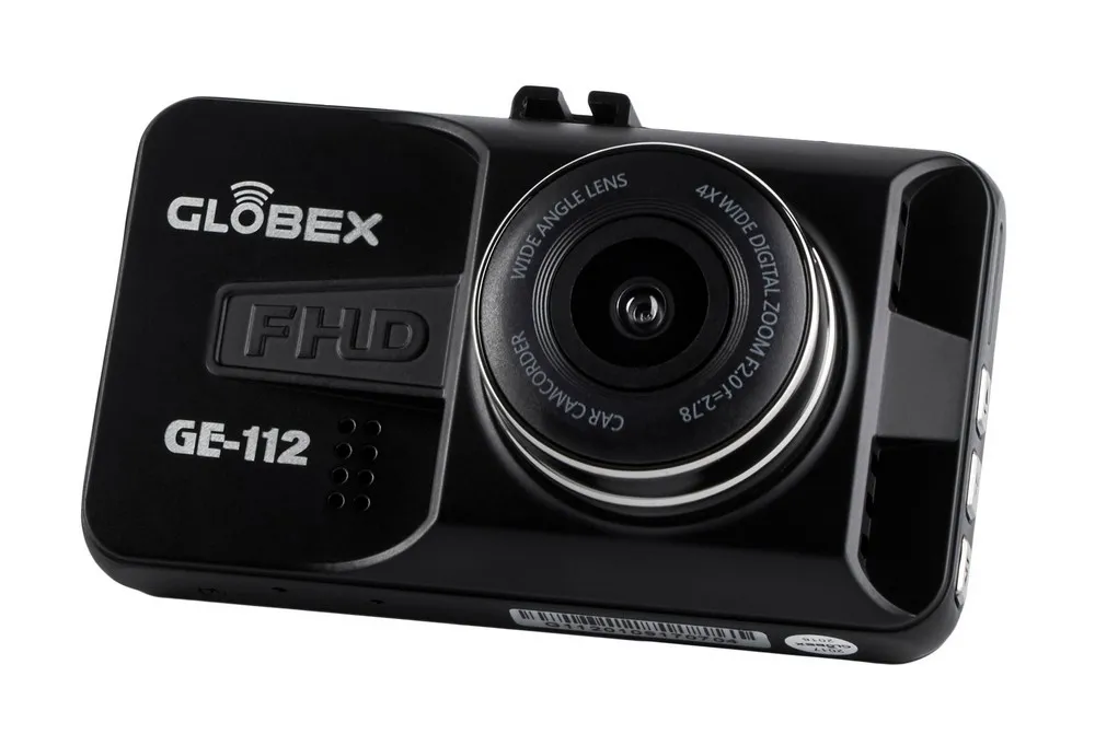 Cameră auto DVR Globex GE-112, Full-HD 1080P, Negru