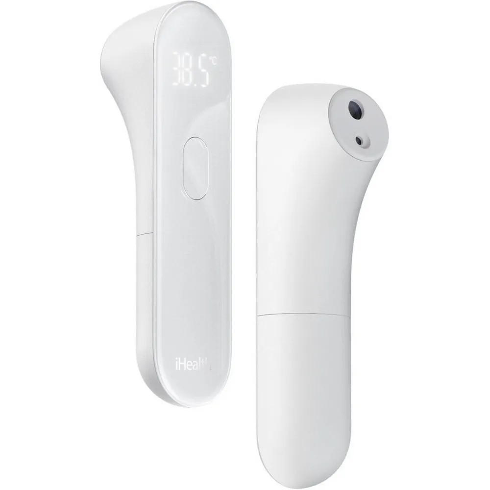 Termometru cu infraroșu fără contact Xiaomi Mijia iHealth JXB-310 LED, Alb