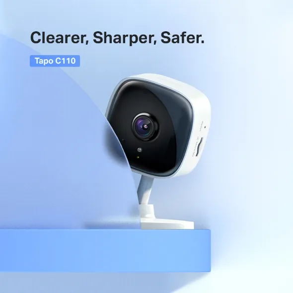 Camera de supraveghere Smart TP-LINK Tapo C110, Alb