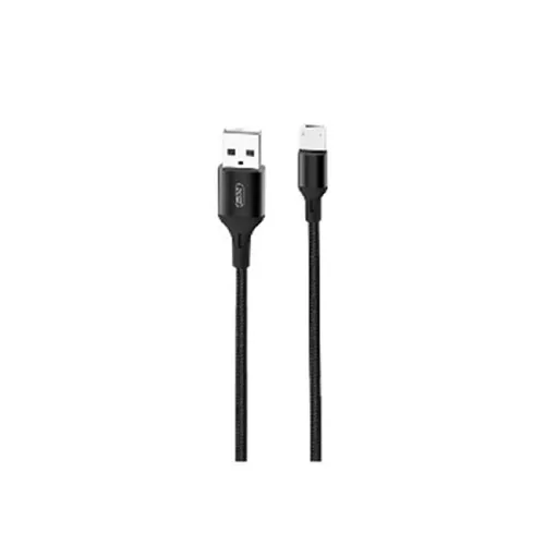 Cablu încărcare și sincronizare XO NB143, USB Type-A/USB Type-C, 2m, Negru