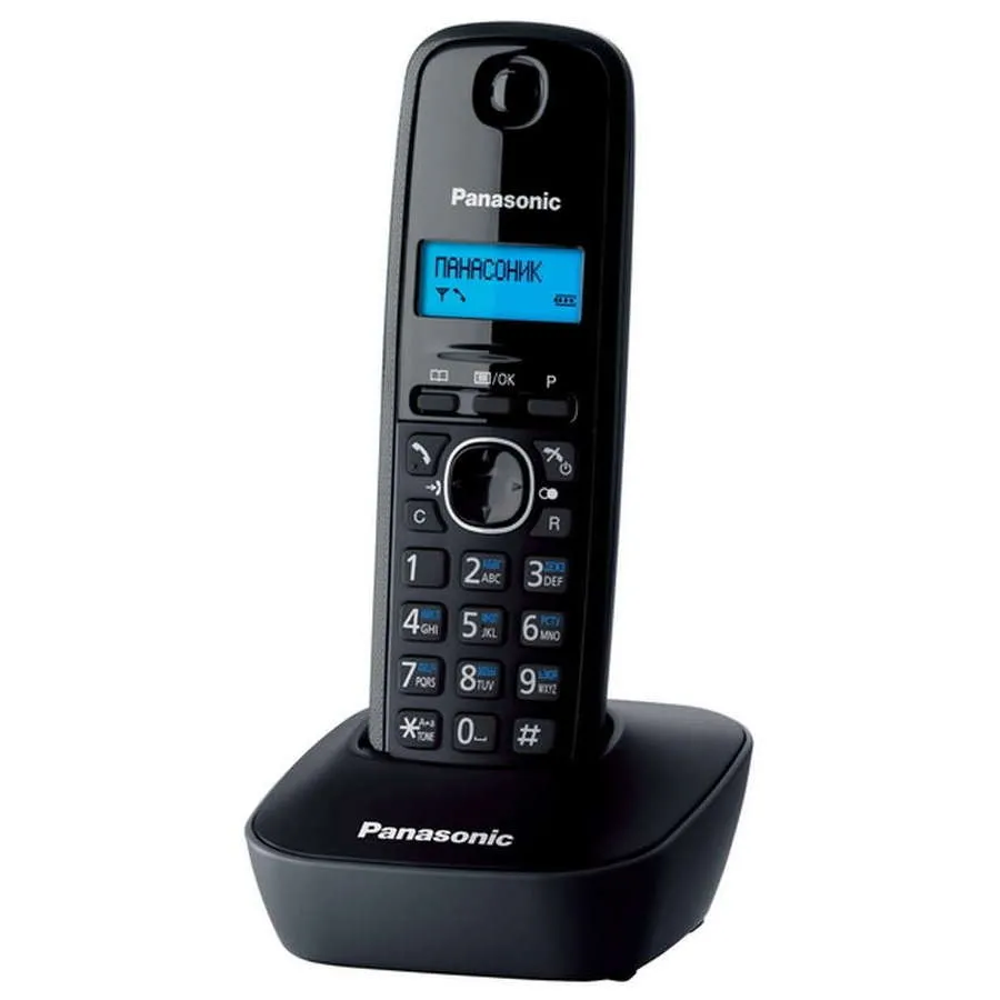 Telefon DECT Panasonic KX-TG1612, Gri