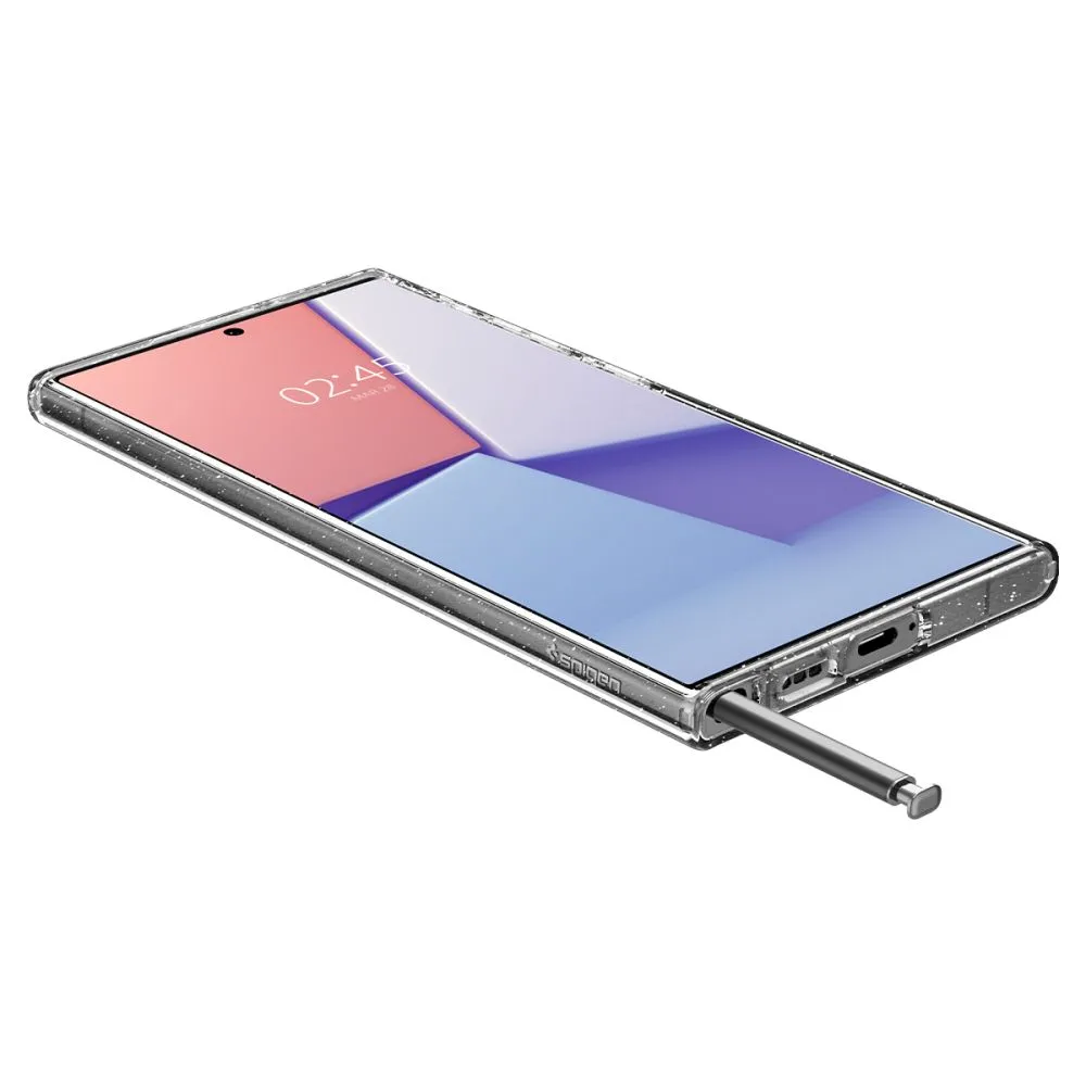 Husă Spigen Samsung S23 Ultra, Liquid Crystal, Cristal cu sclipici