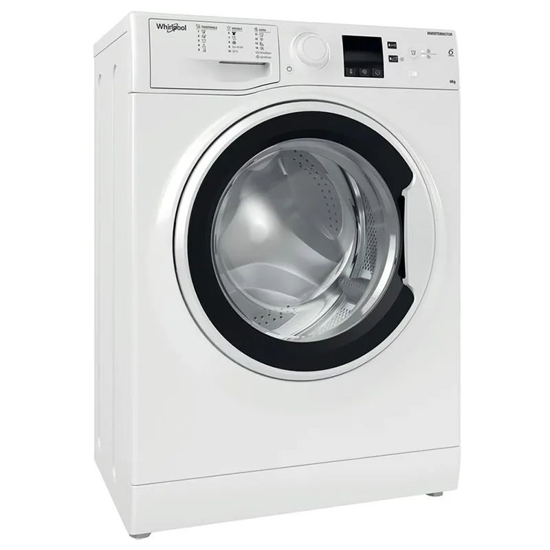 Mașină de spălat Whirlpool WRBSB 6249 W, 6kg, Alb