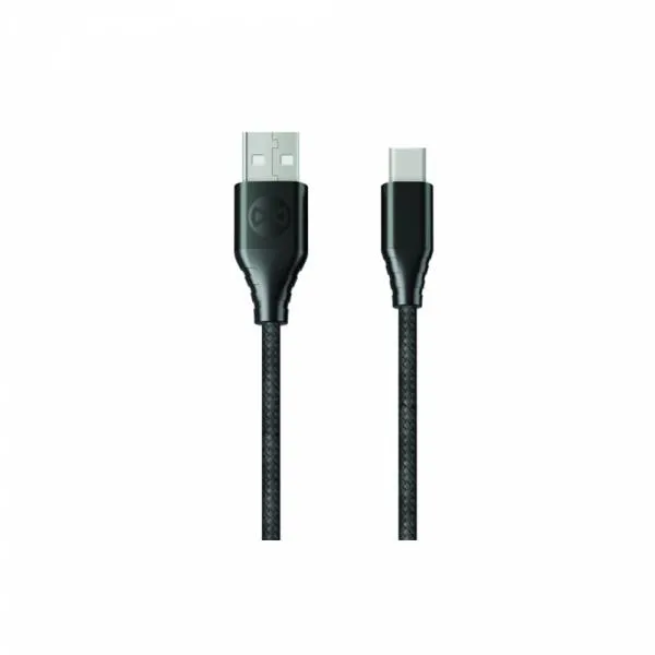 Cablu încărcare și sincronizare Forever Type-C Cable (1.5M), USB Type-A/USB Type-C, 1,5m, Negru