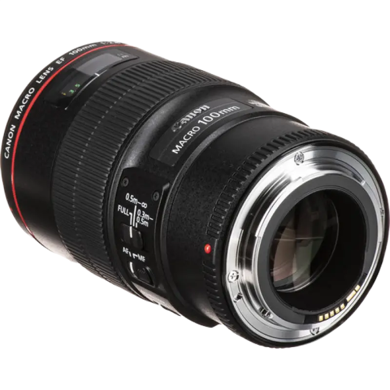 Obiectiv foto Canon EF 100mm f/2.8L Macro IS USM
