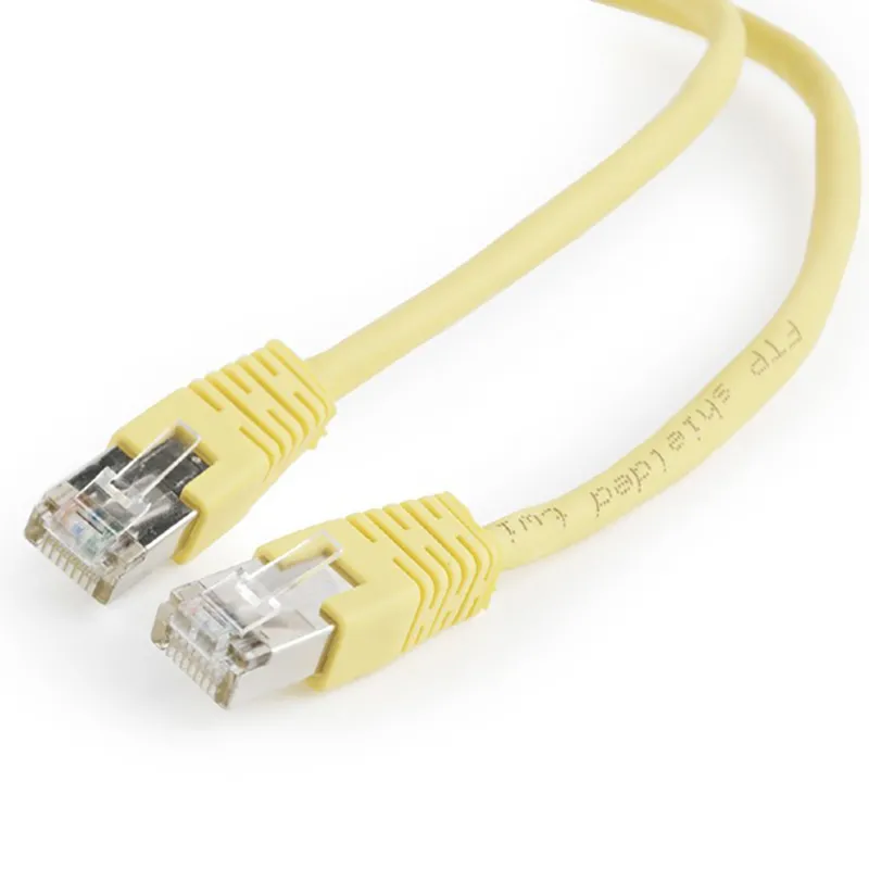 Patch cord Cablexpert PP22-0.5M/Y, Cat5e FTP, 0,5m, Galben