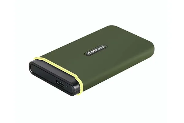 1.0TB  Transcend Portable SSD ESD380C Military Green, USB-C 3.2 (96x54x12mm, 75g, R/W:2K/2K MB/s)