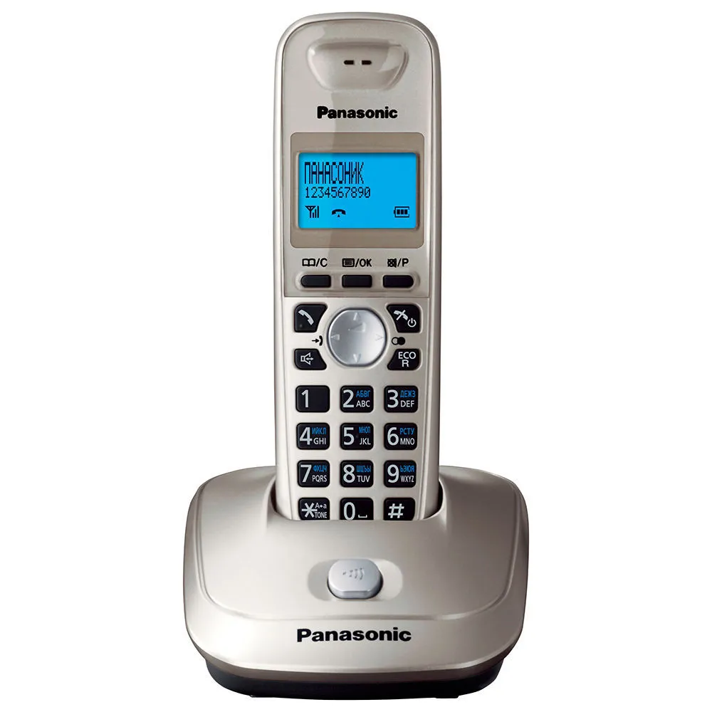 Telefon DECT Panasonic KX-TG2511, Platină