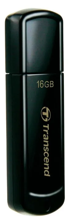 Memorie USB Transcend JetFlash 350, 16GB, Negru