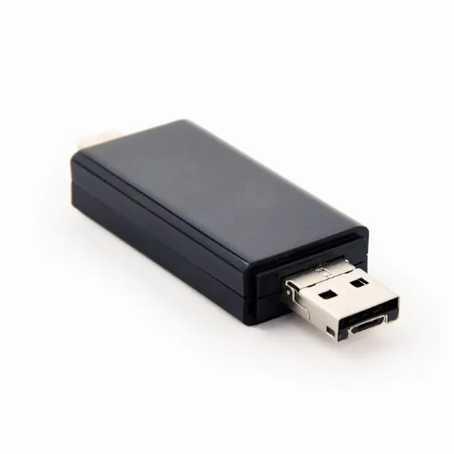 Type-C/MicroSD/USB2.0 Card Reader SD, microSD,  Gembird 
