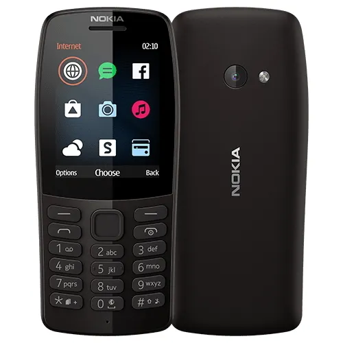 Telefon mobil Nokia 210, Negru