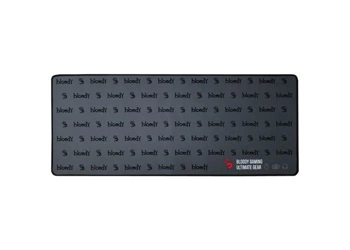 Gaming Mouse Pad Bloody BP-30L, 750 x 300 x 3mm, Cloth/Rubber, Anti-fray stitching, Black/Red