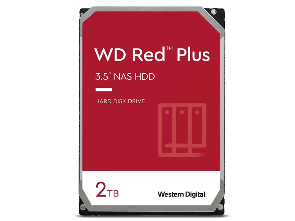 Unitate HDD Western Digital WD Red Plus, 3.5", 2 TB <WD20EFZX>