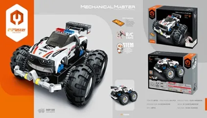 Constructor cu telecomandă iM.Master Off-Road Monster Truck