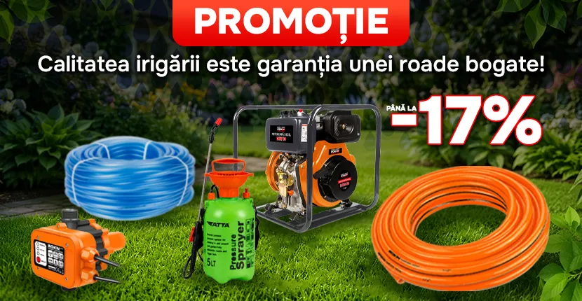 Calitatea irigării este garanția unei roade bogate!