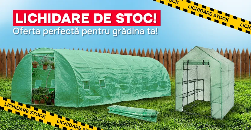 Ultima șansă pentru sere la preț special!