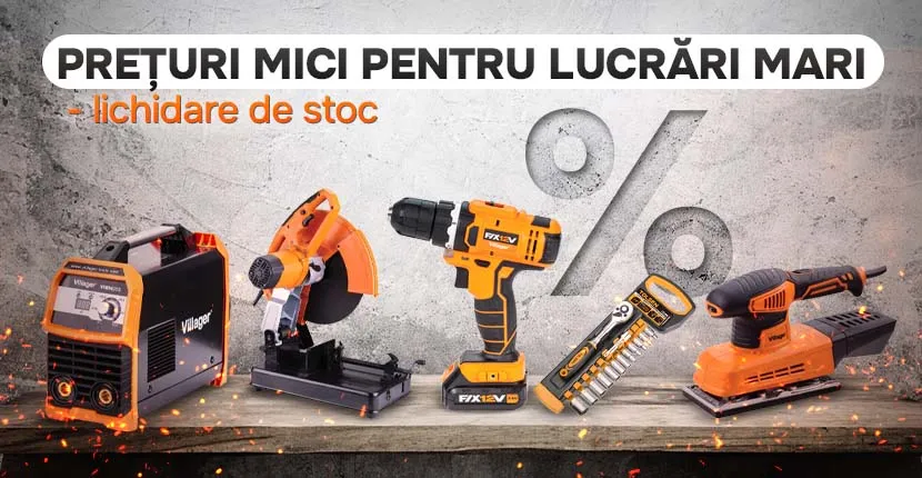 PREȚURI MICI PENTRU LUCRĂRI MARI