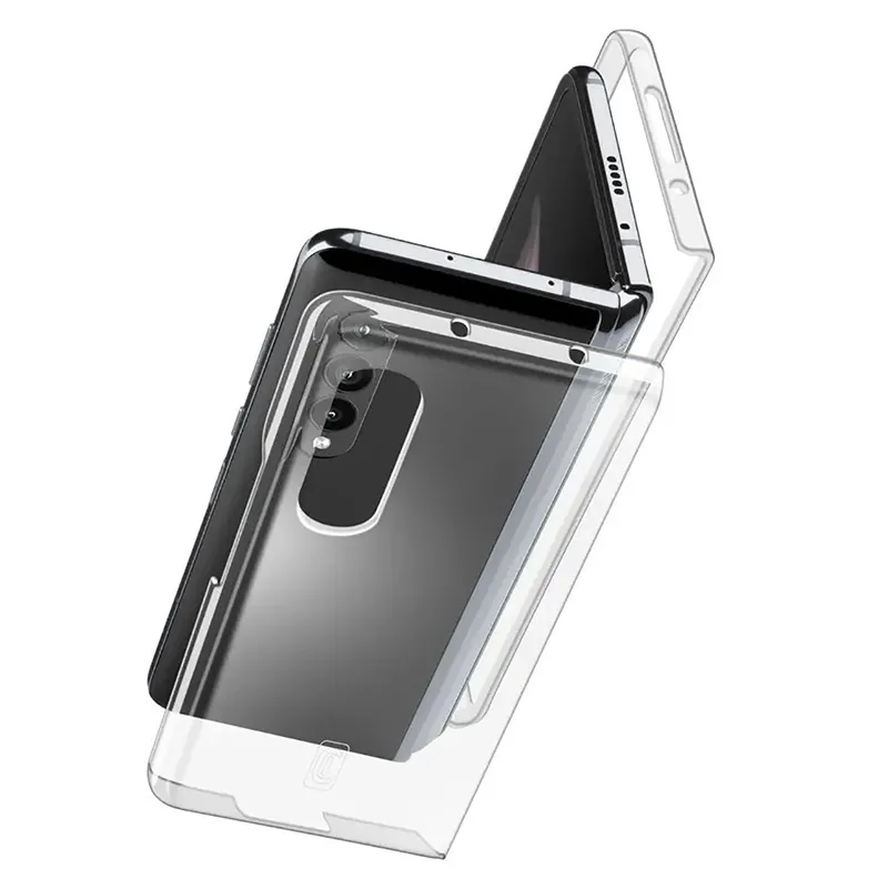 Чехол Cellularline Clear Case - Gal. Z Flip 4, Прозрачный