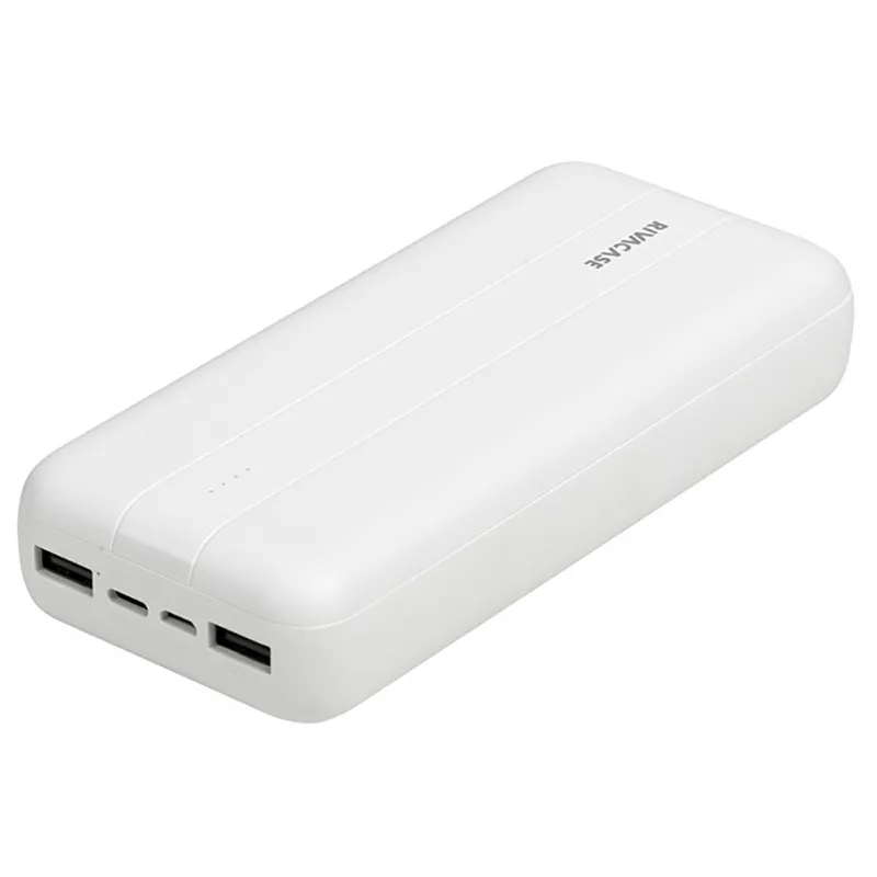 Портативное зарядное устройство RivaCase VA2081, 20000мА·ч, Белый