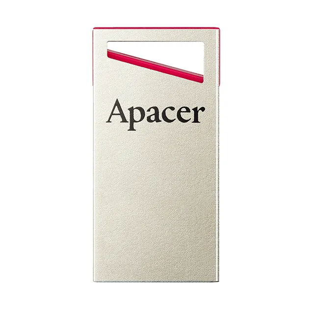 USB Flash накопитель Apacer AH112, 16Гб, Серебристый/Красный