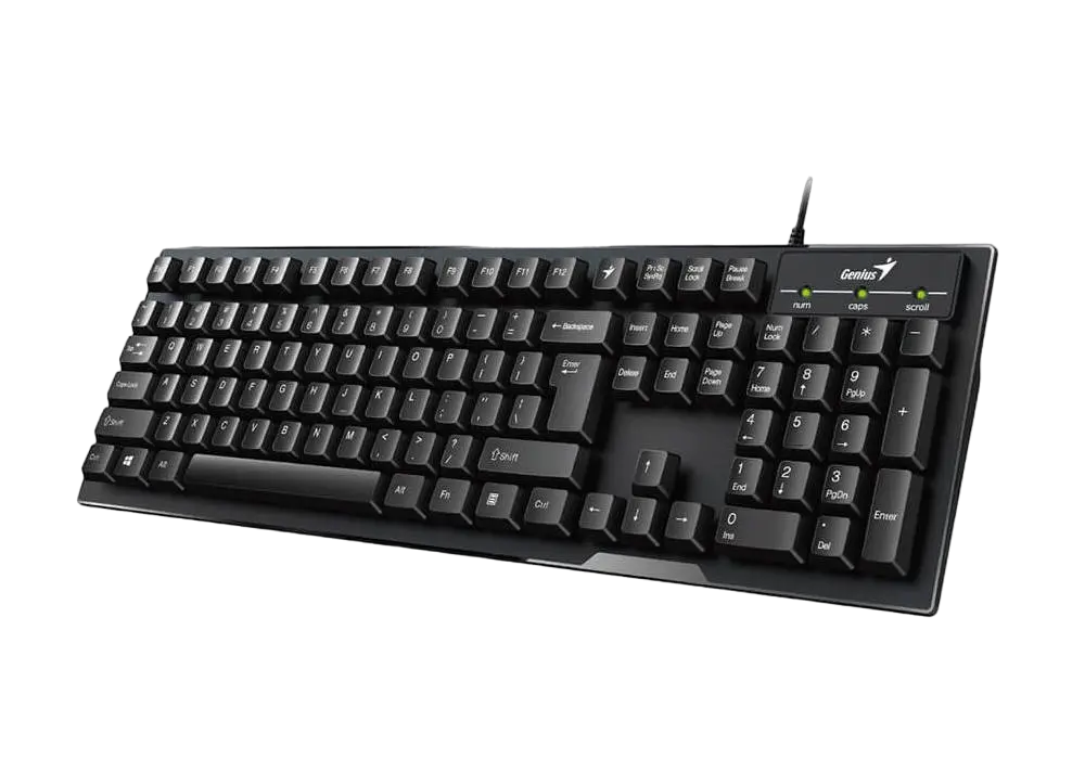 Клавиатура Genius Smart KB-102, Проводное, Чёрный