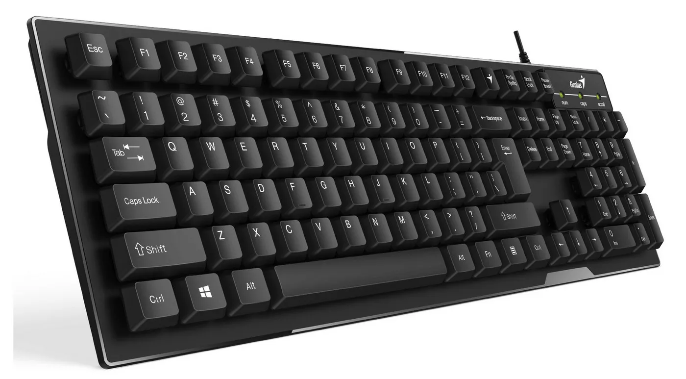 Клавиатура Genius Smart KB-102, Проводное, Чёрный