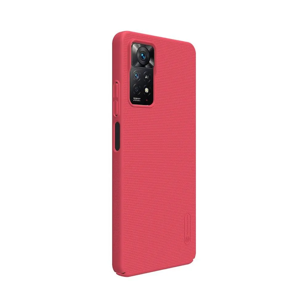 Nillkin Xiaomi RedMi Note 11 Pro, Frosted, Bright Red