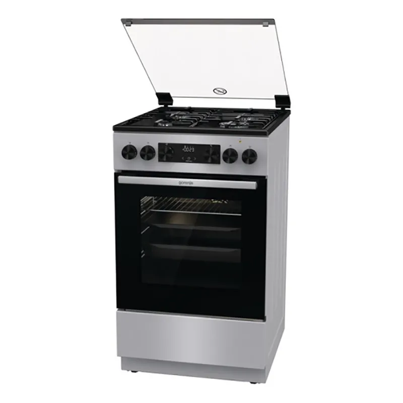 Aragaz Mixt Gorenje GK 5C41 SH, Argintiu