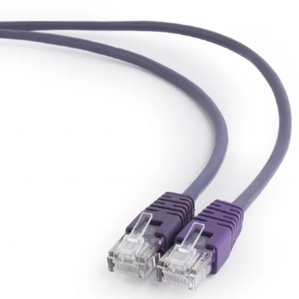 Patch cord Cablexpert PP12-1M/V, CAT5e UTP, 1m, Violet