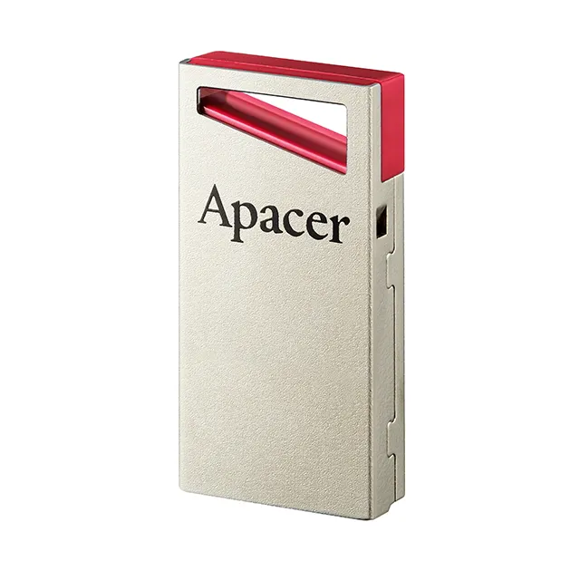 USB Flash накопитель Apacer AH112, 16Гб, Серебристый/Красный