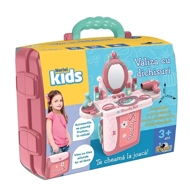 Set de jocuri „Salon de frumusețe în valiză” Noriel INT3961