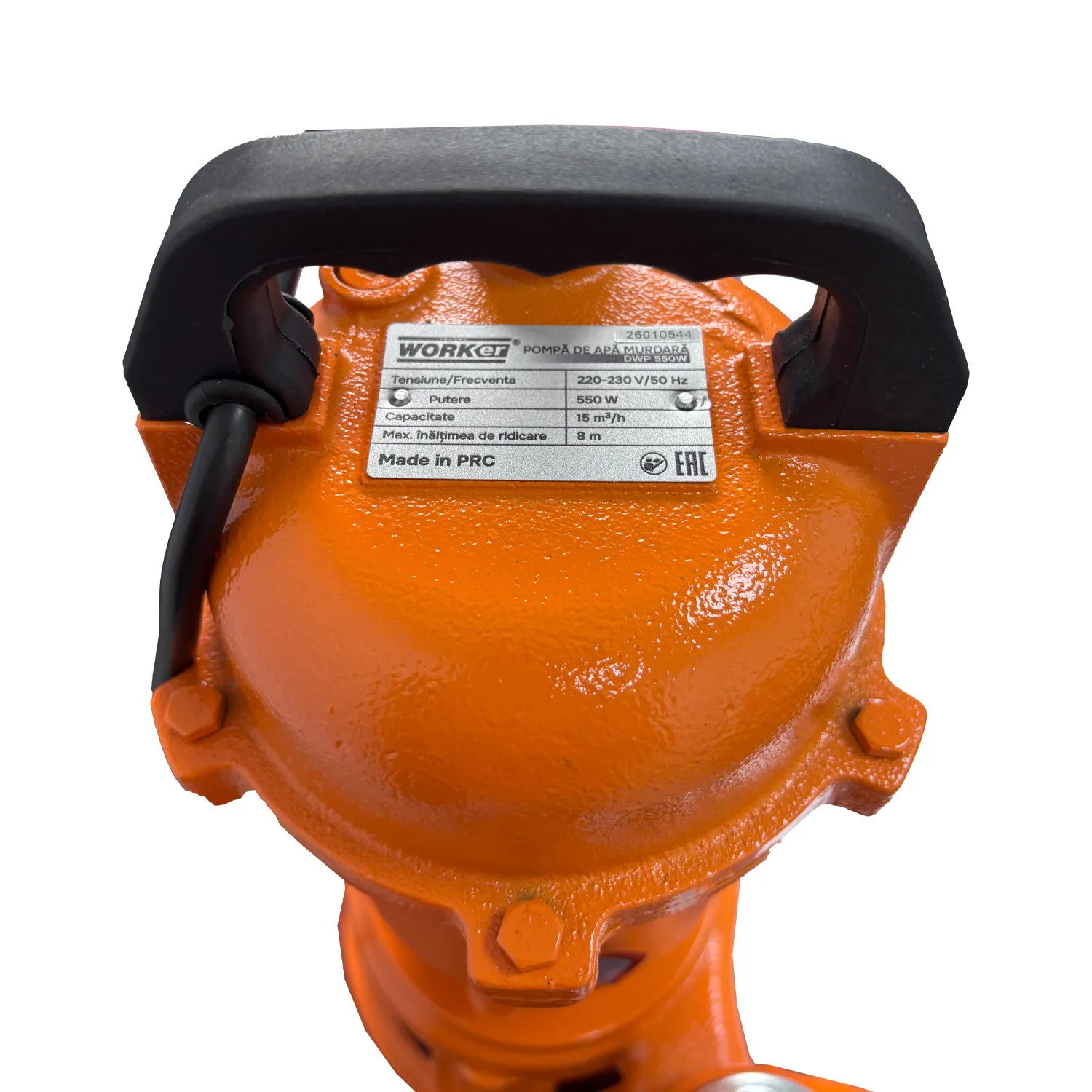 Pompa submersibila pentru apa murdara TECHNOWORKER DWP550W
