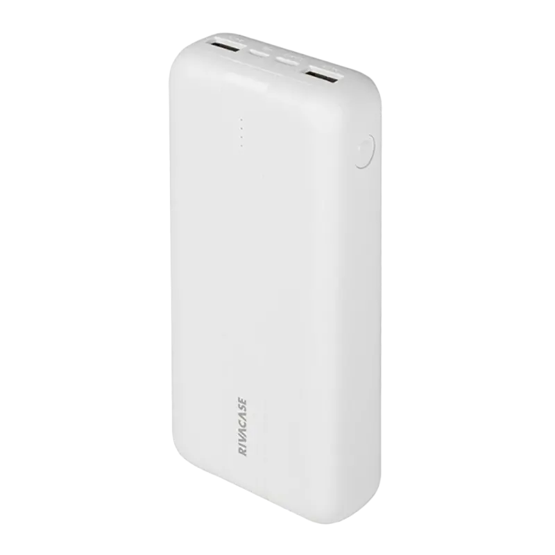 Портативное зарядное устройство RivaCase VA2081, 20000мА·ч, Белый