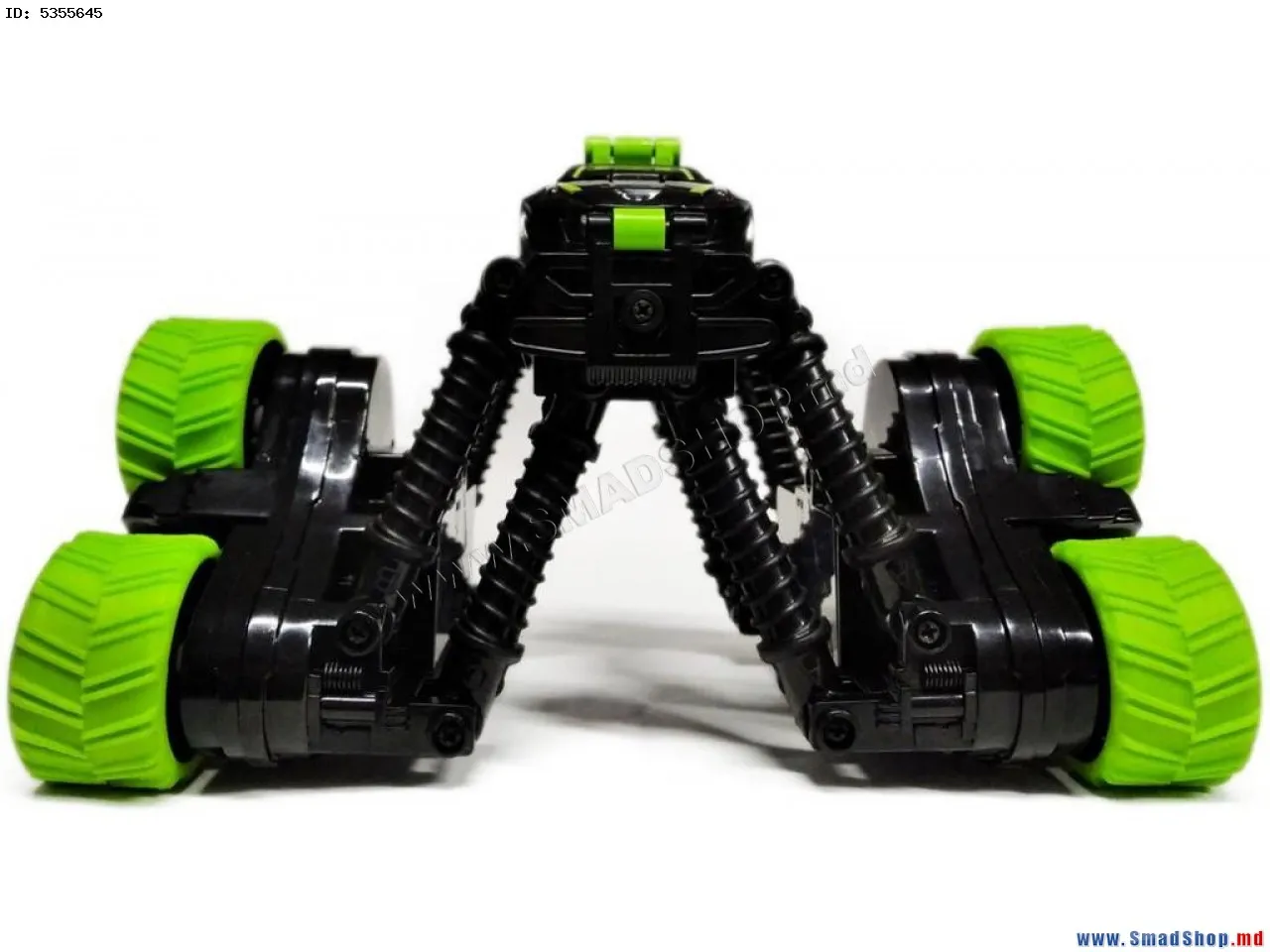 Jucărie cu telecomandă SY Shrink Stunt Car, Verde (SY006)