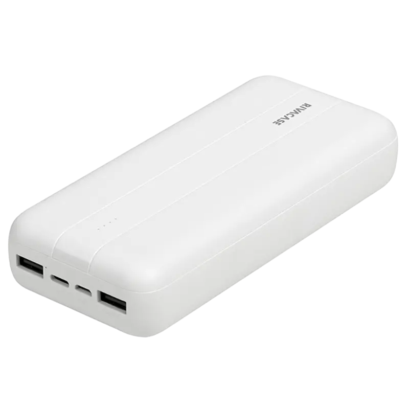 Портативное зарядное устройство RivaCase VA2081, 20000мА·ч, Белый