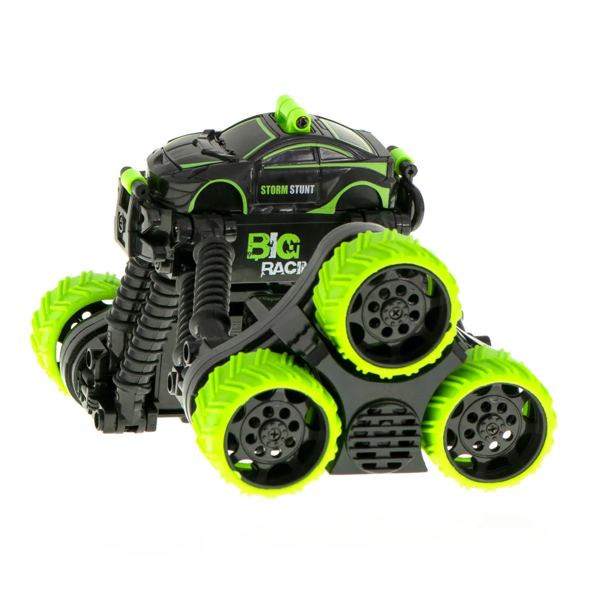 Jucărie cu telecomandă SY Shrink Stunt Car, Verde (SY006)