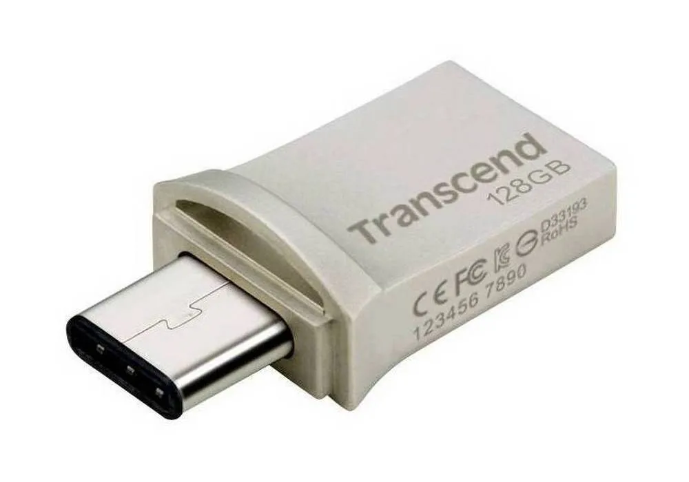  128GB USB3.1/Type-C Flash Drive  Transcend 