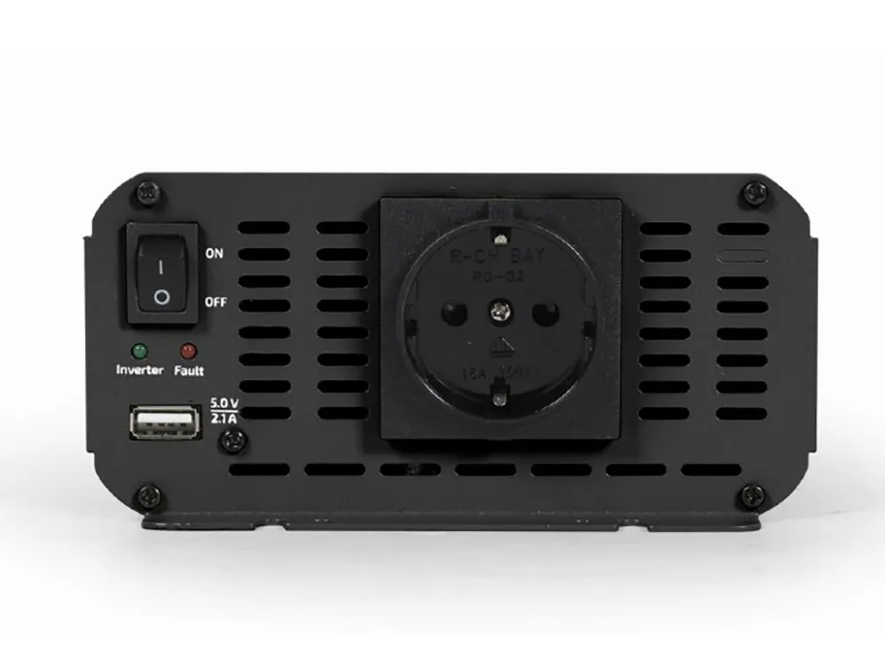 Invertor Auto Energenie EG-PWC800-01, 800W, Argintiu