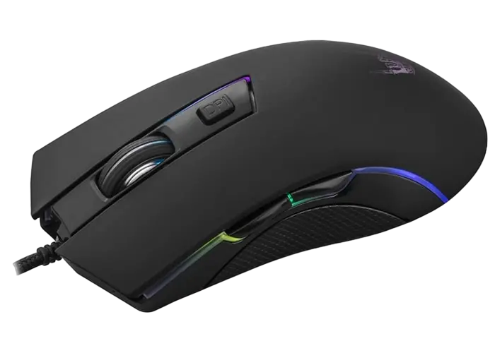 Клавиатура и мышь QUMO Pandemonium, Проводное, Чёрный