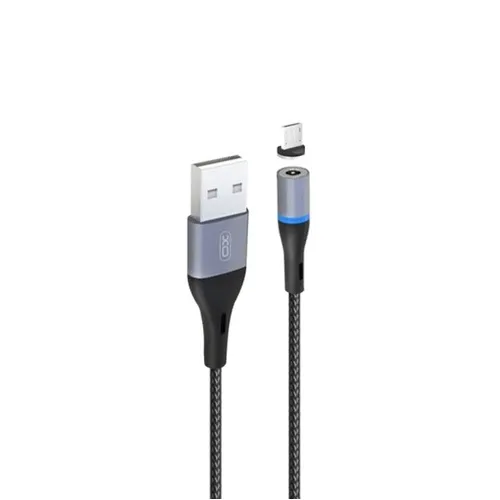 Cablu încărcare și sincronizare XO NB125, USB Type-A/USB Type-C, 1m, Negru