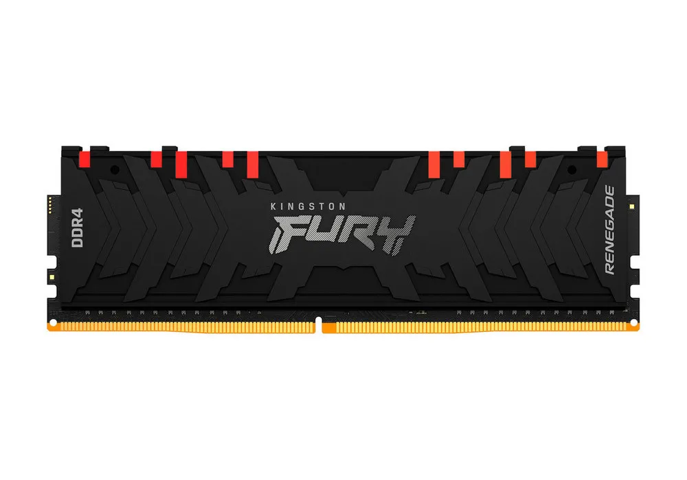 Оперативная память Kingston FURY Renegade RGB, DDR4 SDRAM, 3200 МГц, 16Гб, KF432C16RBAK2/16