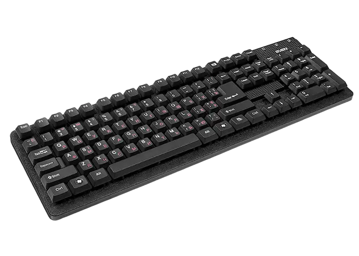 Tastatură SVEN Standard 301, Cu fir, Negru