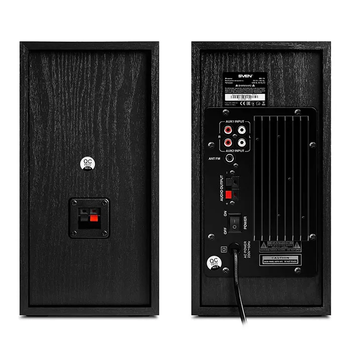 Boxe pentru calculator 2.0 SVEN MC-10, Negru