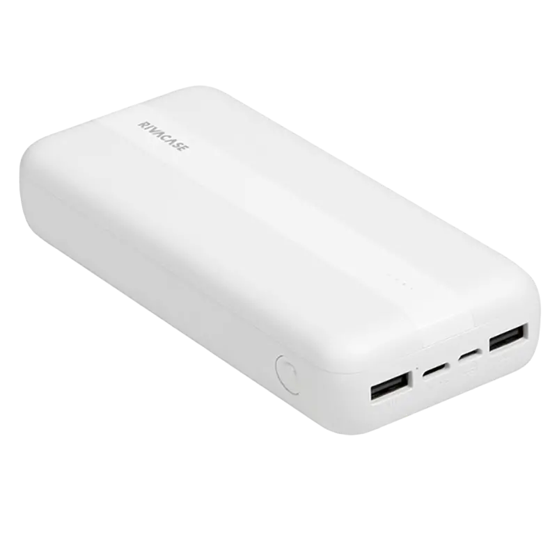 Портативное зарядное устройство RivaCase VA2081, 20000мА·ч, Белый