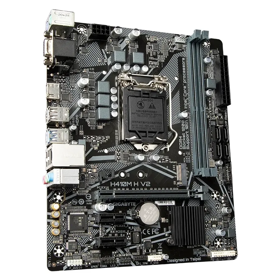 MB S1200 Gigabyte H410M H V2 1.0  mATX