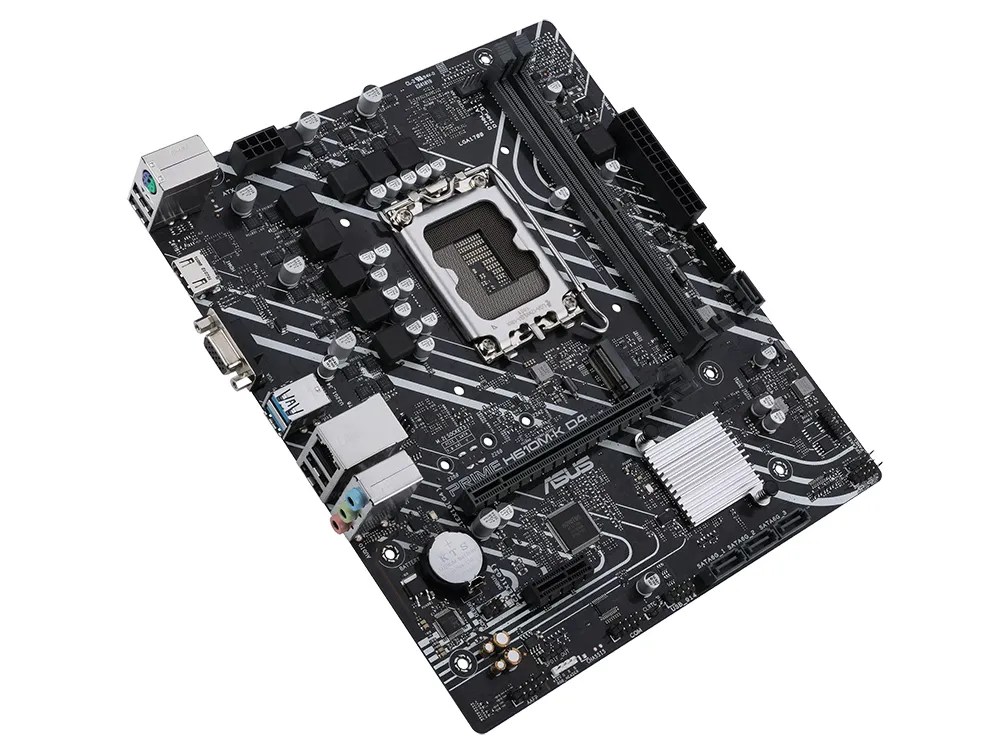 Материнская плата ASUS PRIME H610M-K D4, LGA1700, Intel H610, Micro-ATX