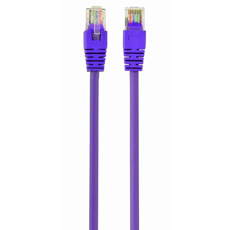 Patch cord Cablexpert PP12-1M/V, CAT5e UTP, 1m, Violet