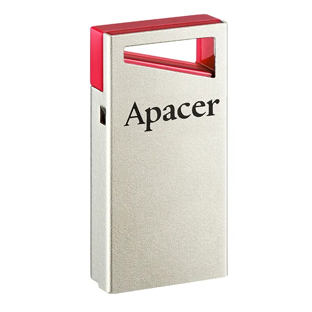 USB Flash накопитель Apacer AH112, 16Гб, Серебристый/Красный